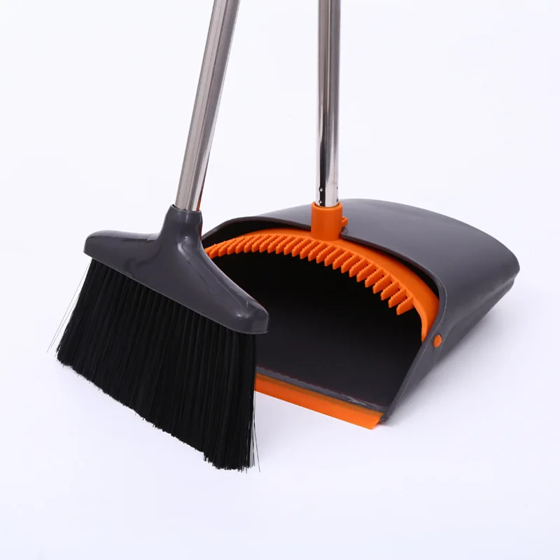 

Wholesale multifunction long handled broom brush dustpan and broom set long handle broom with dust