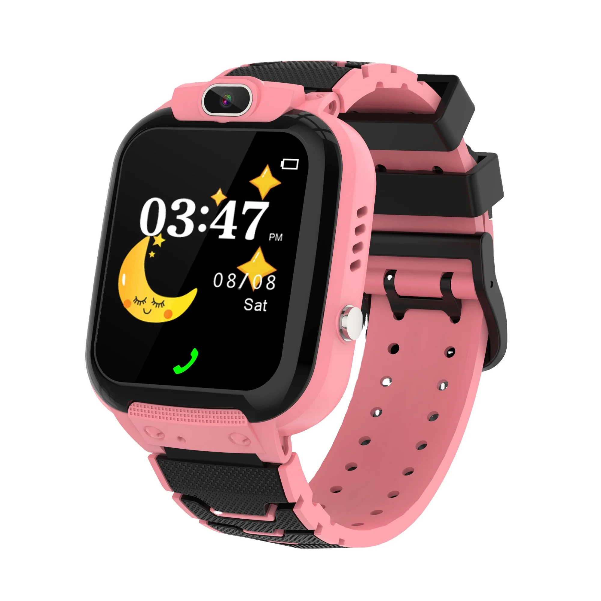 

2021 Sos Gps Tracker Waterproof Children Kids Smart Watch Digital Touch Screen Smartwatch