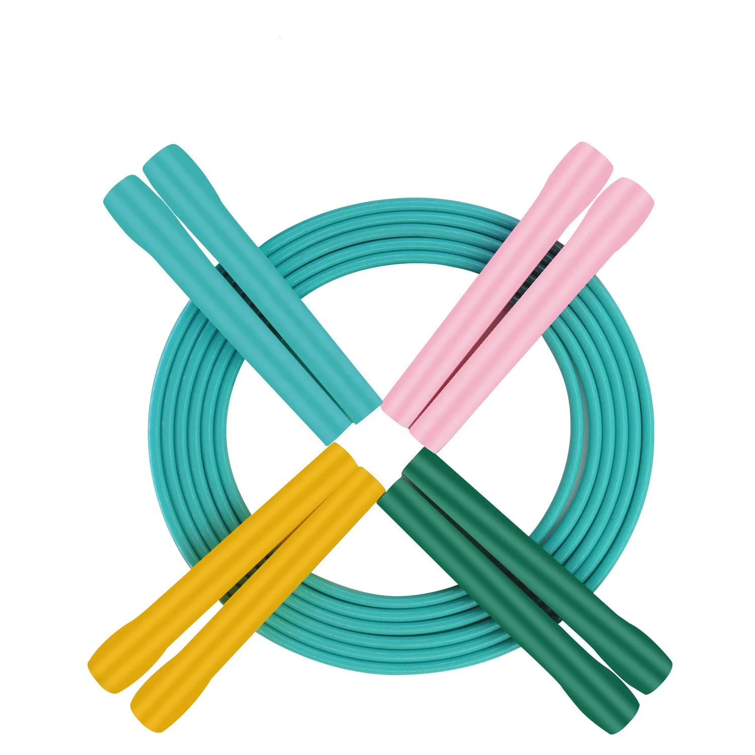 

2021 New Designed Light Weight PVC Jump Rope, Pink,blue,greenyellow