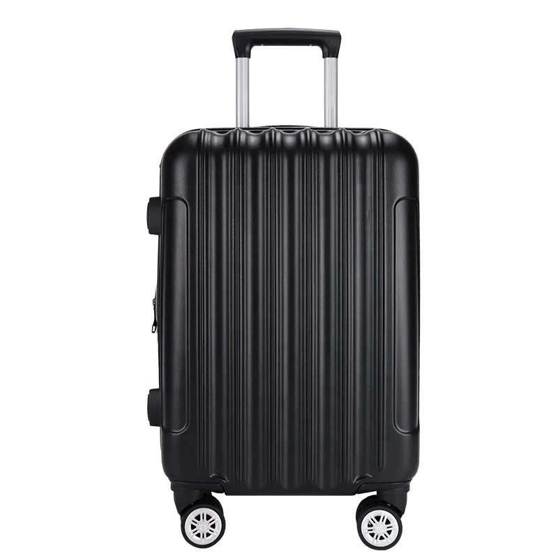 

High Quality Decent Maletas Customized Trolley Luggage Set Hard Shell Travel Suitcase, Black/customized