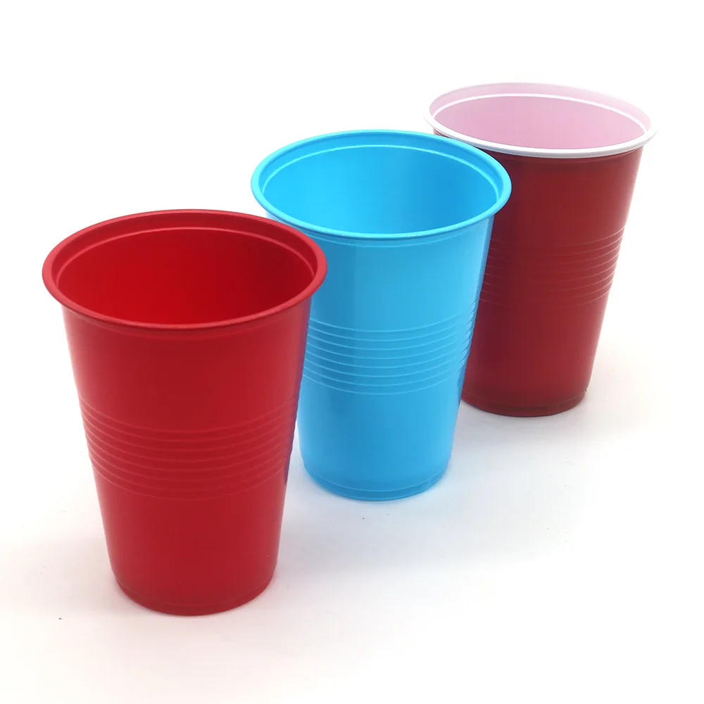 16oz Bpa-free Colored Plastic Disposable Party Cup - Buy Disposable ...