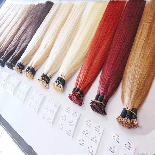 

Alibaba China Wholesale Shopping Online Websites 100% Human Hair Extensions Stick I Tip Pre-bonded, Any choose u like