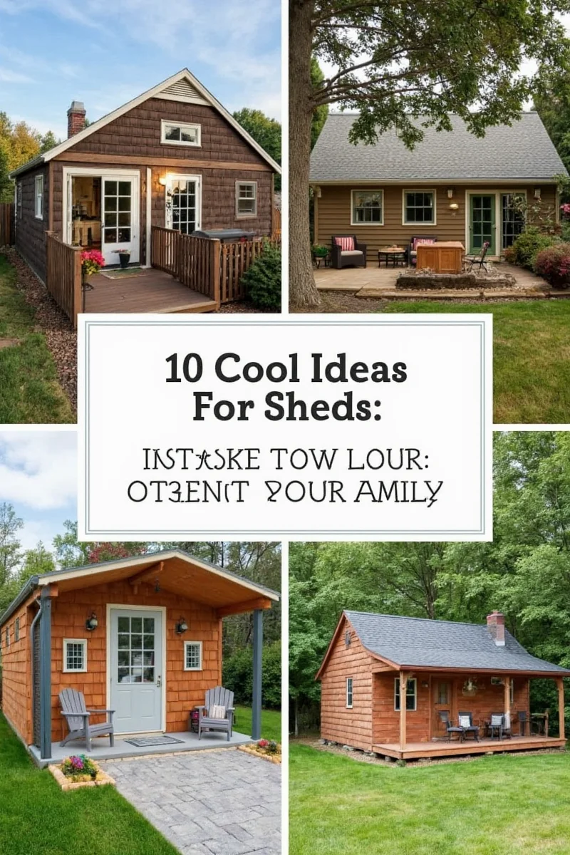 10 cool ideas for sheds transforming your backyard oasis into a family friendly space