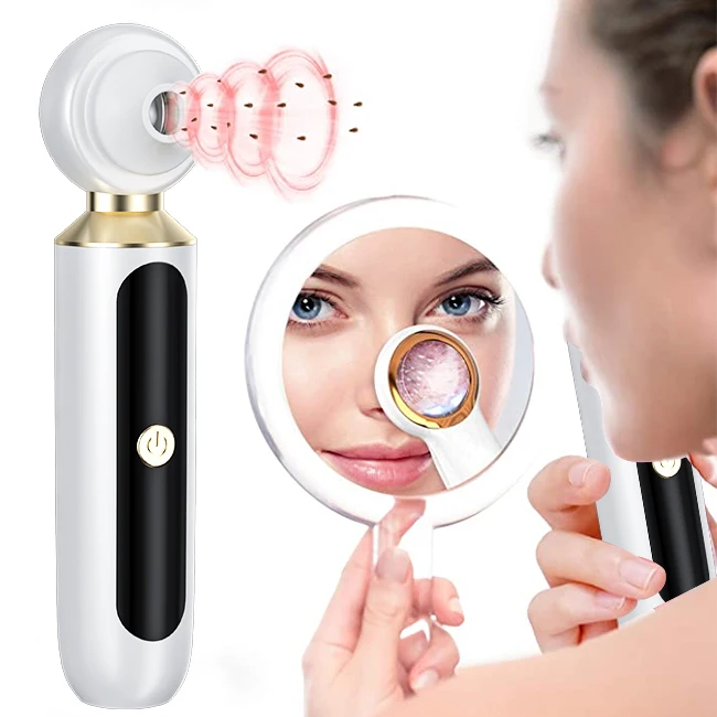 

New beauty instrument Nose Blackhead Remover Device With tool Kit, White