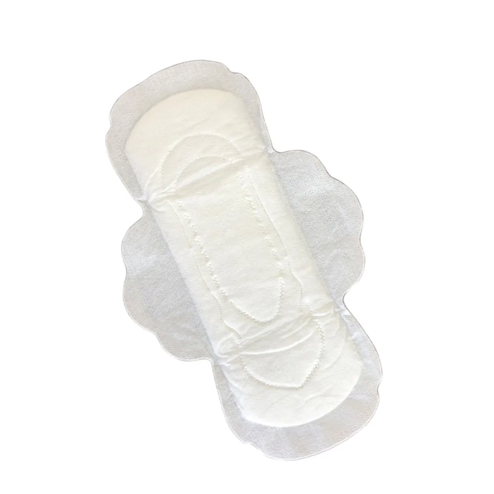 

Organic cotton eco friendly bio degradable super absorption sanitary napkin pads with wings