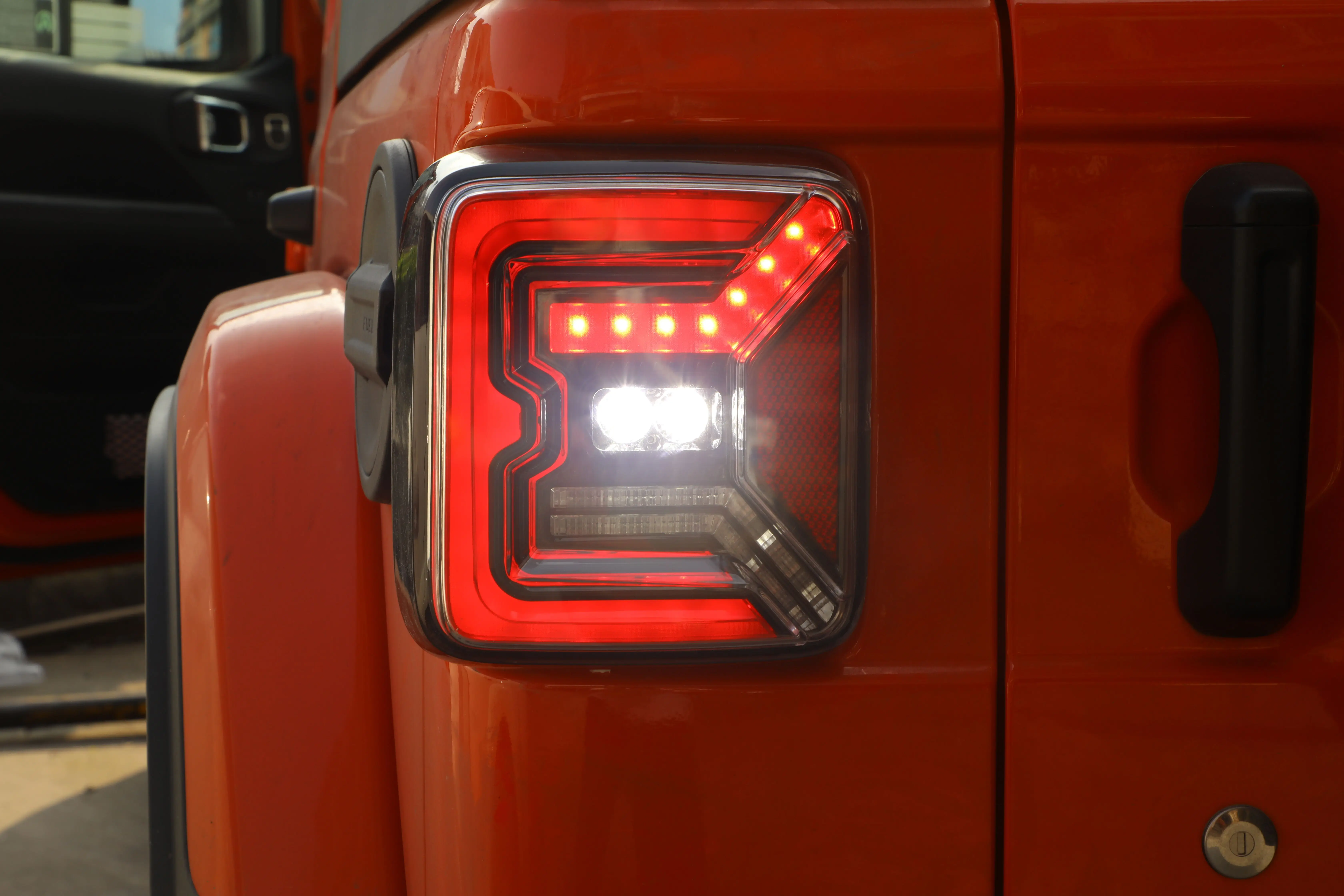 Loyo Led Tail Lamp For Jeep Wrangler Jl Black Rear Light For Jeep Auto ...