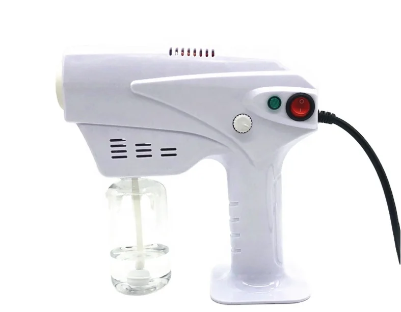 

Mini Mist spray Indoor Electric Thermal sanitizers Foggers Machine Atomization Disinfection Sprayer Gun, White