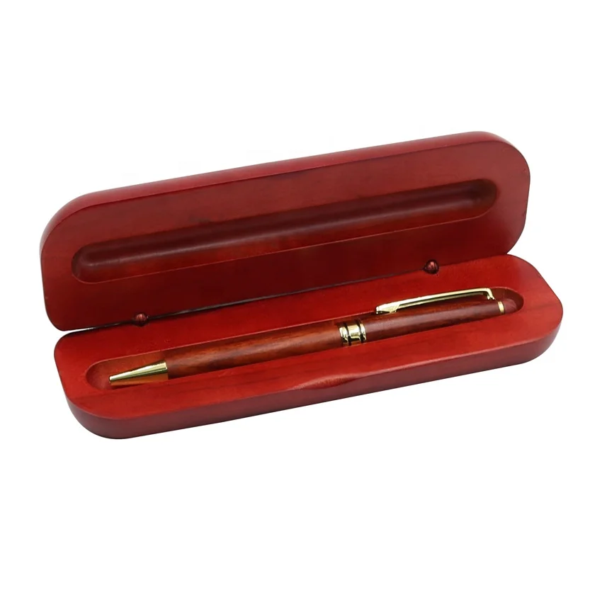 

Wholesale Rosewood pen box wooden pen kit wooden pen with box