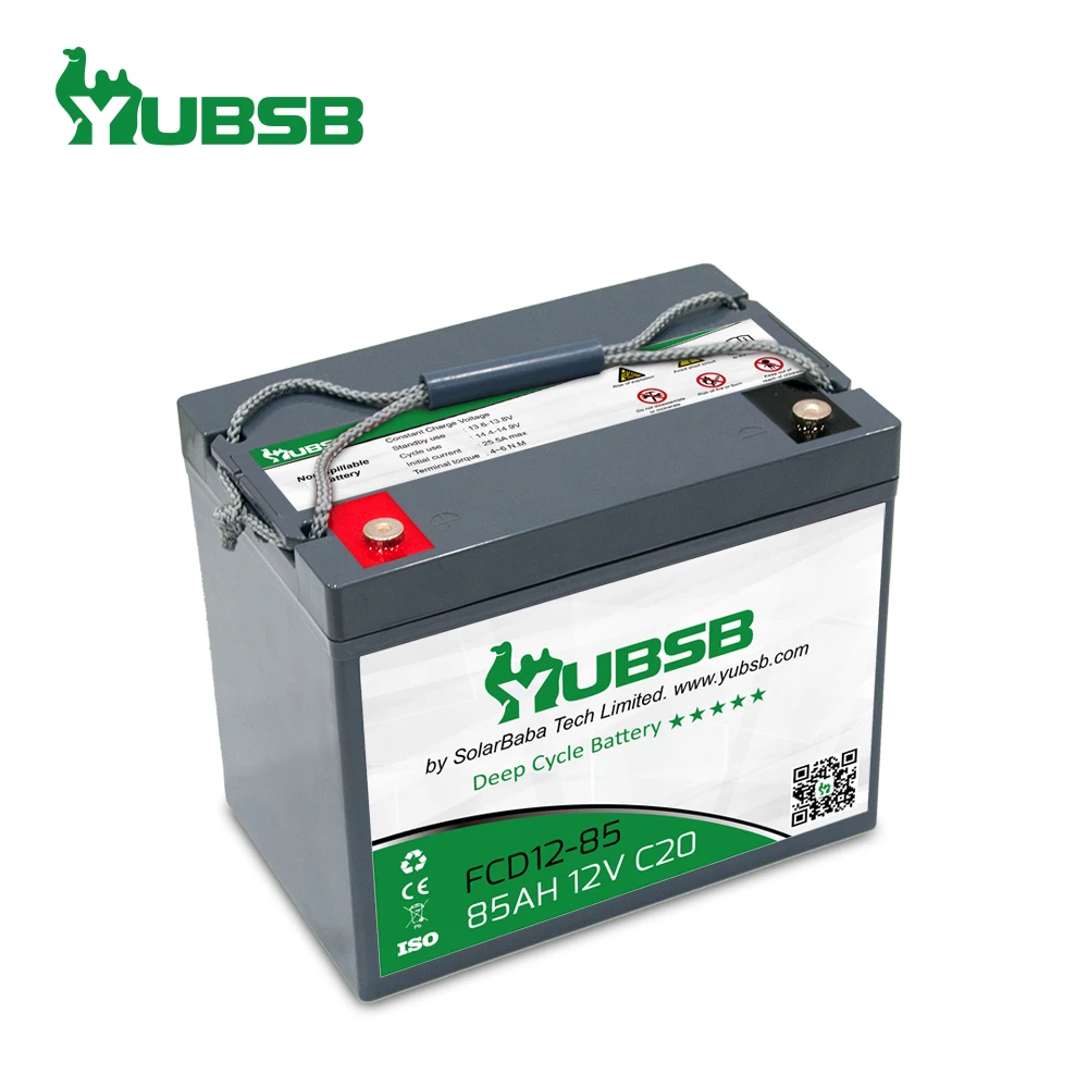 
Factory price deep cycle rechargeable dry 12V 85ah 100ah 150ah 200ah storage battery with CE 