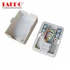 CAT3 6P4C 1 port surface mount electric telephone cable junction box