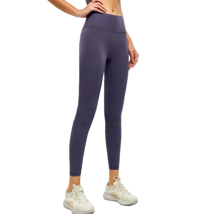 

Sportswear Fashion Ladies High Waist Hip Lift Seamless Pants Fitness Wear Anti-Curl Yoga Pants Leggings, Custom color