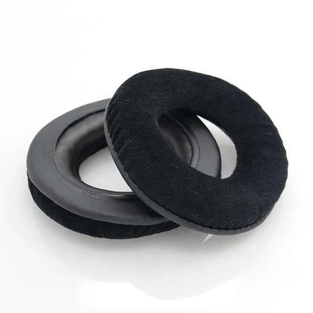 

Free Shipping Velvet and protein Leather k702 Ear pads Replacement Ear Cushions Covers for Ath-A500 K702 Headphones (Black)