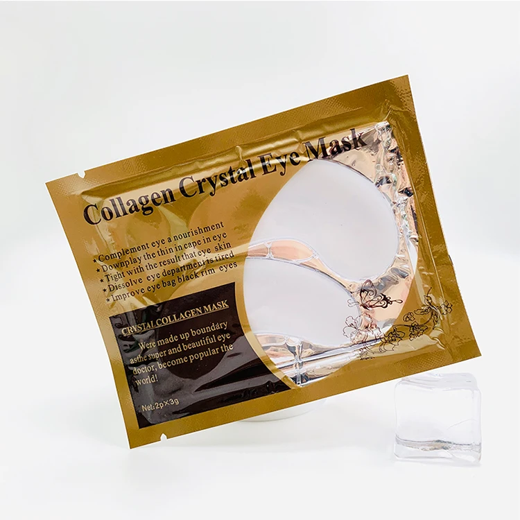 

Ah Private Label Moisturize Hydrogel Crystal Gel Eye Patch Gold for Men