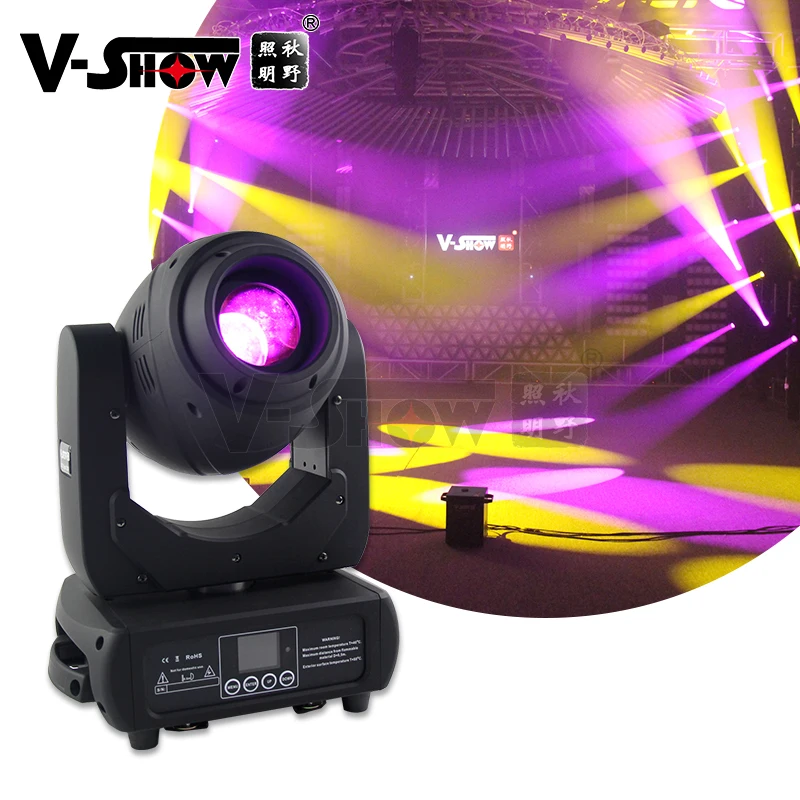 

shipping from USA dj stage light 150W High Brightness Spot led moving head Beam angle 17 degree for parties decoration light