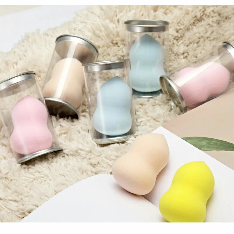 

Factory Direct Hydrophilic Foam Face Cosmetic puff Make Up Foundation Blending Blender Beauty Latex Free Makeup Sponge, Multiple colors