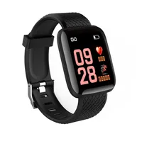 

Smart Watch 116Plus Blood Pressure Oxygen Heart Rate Monitor Smart Wristband Bracelet Watch waterproof Smart Band PK mi3 mi4