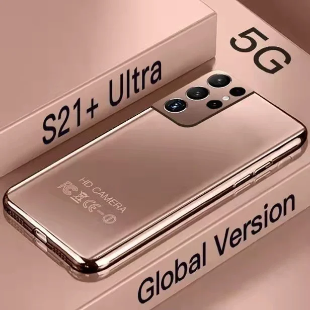 

Global Version 19:9 FHD 10 Core 7.3'' 5600 mAh Android 10.0 5G S21+ Ultra Smart Mobile Phone