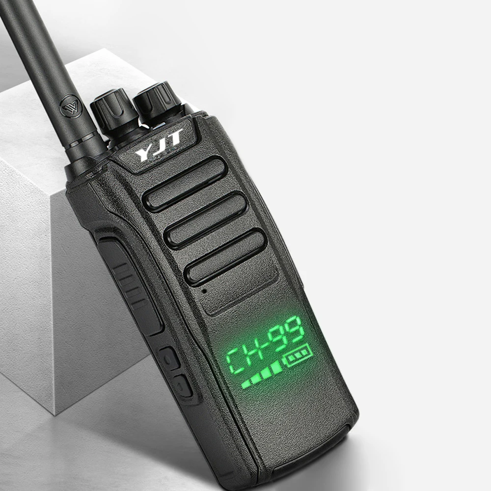 yjt a-900 10km 15 km 99 ch walkie talkie for site communication
