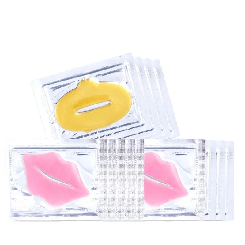 

OMG lip mask organic gold hydrogel sleeping night funny pink mascarilla para labio 1 piece lipmask private label wholesale