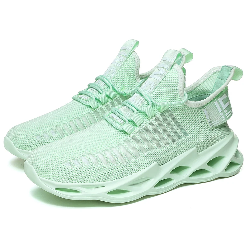 2020 zapatos mujer green Custom Fashion  sepatu Shoes Men Casual Sneakers Sport Running Shoes