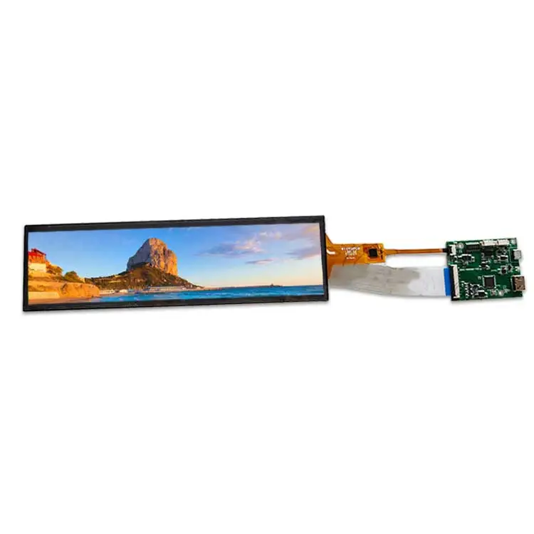 

PC System Monitor Display 8.8 inch LCD screen 1920x480 IPS LCD touch screen Panel Touch display module