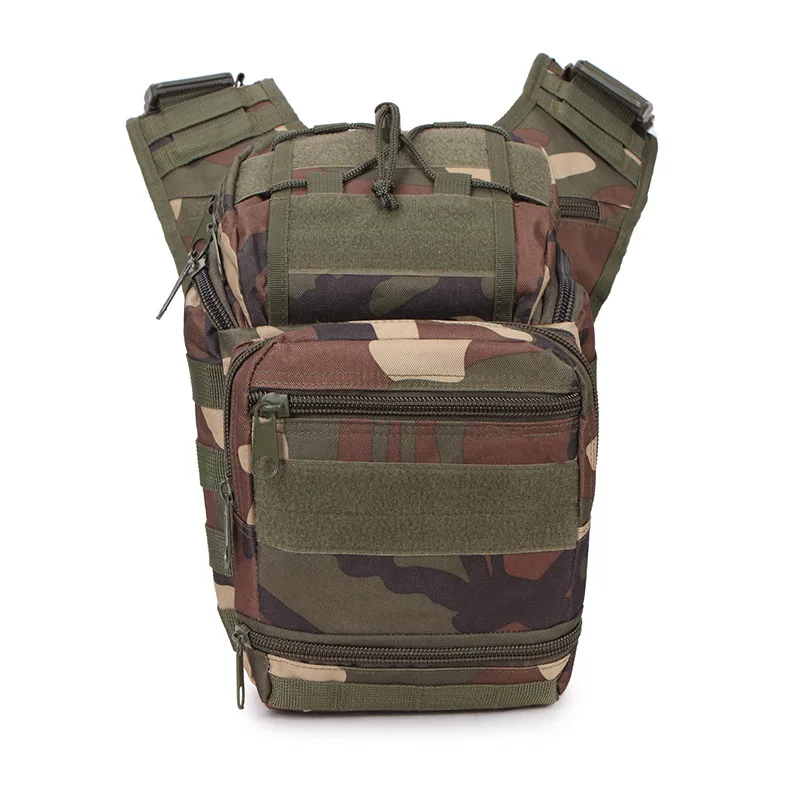 

Tactical Camouflage Camera Pack Messenger Bag Men Outdoor Sport Bags Waterproof Oxford Saddle Bag, Khaki, black, camouflage, digital, army green