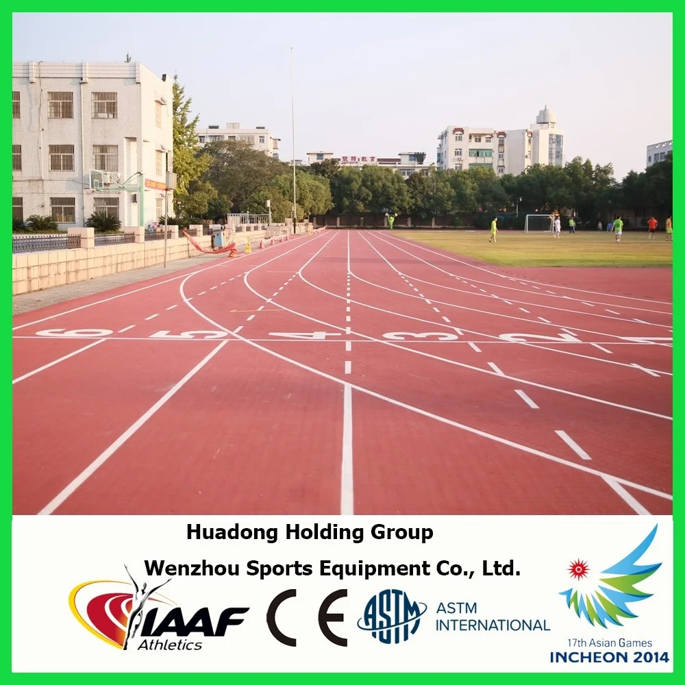 
6mm rubber sports flooring surface for school playground surface 