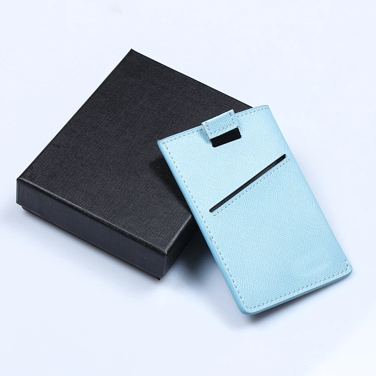 

RFID Blocking Slim minimalist front pocket wallet Genuine leather mens wallet with money clip, 8 color