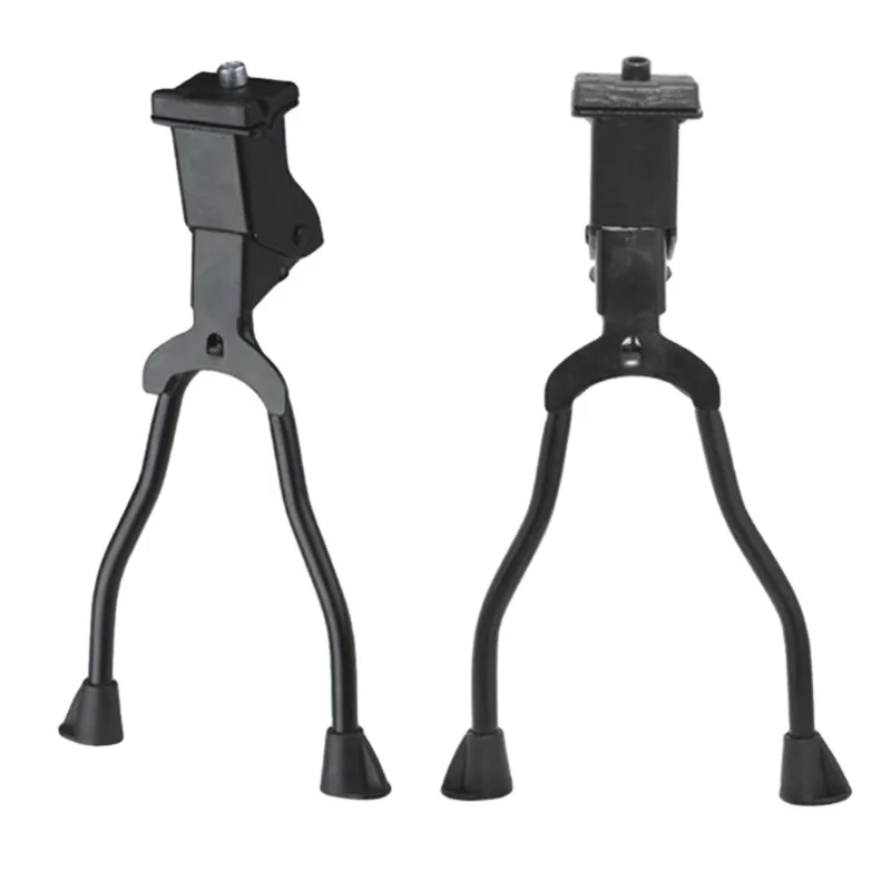 

Wholesale Adjustable Bilateral Bike Foot Bracket Leg Support Bicycle Double Kickstand, Black