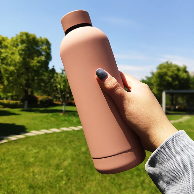 

Mikenda Custom Private Label Stainless Steel flask Water Bottle,Vacuum Flask Coffee Thermos, Custom pantone color