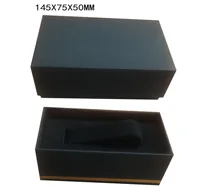 

Classic custom logo watch box cardboard single gift packaging paper box with pillow for watches