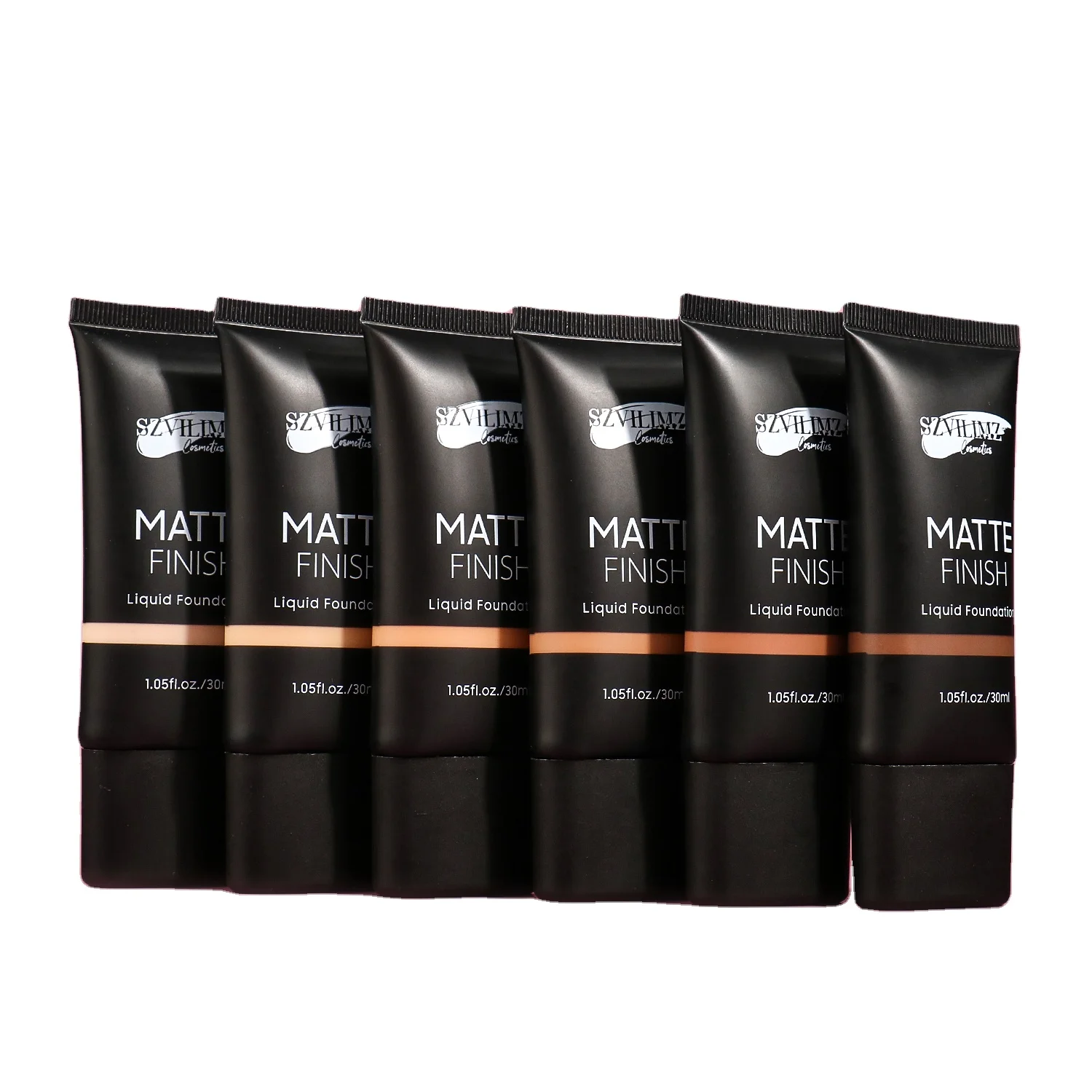 Hot Sale White Waterproof Antisweat Foundation Make up Foundation for All Skin Types
