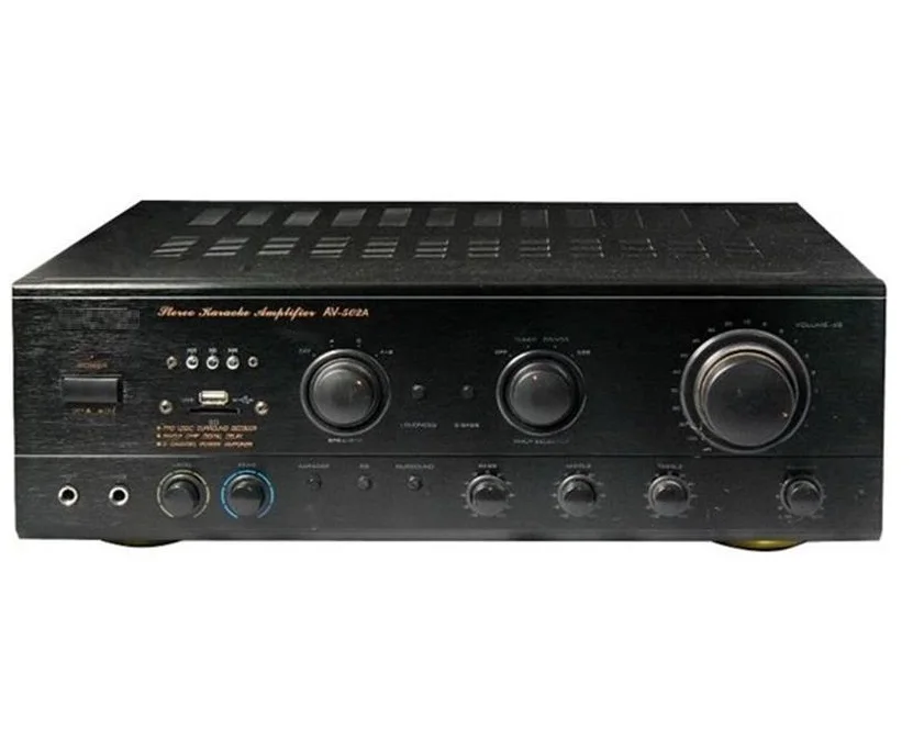 

Philippines Professional amplifier AV-502 with USB/SD/FM, Black