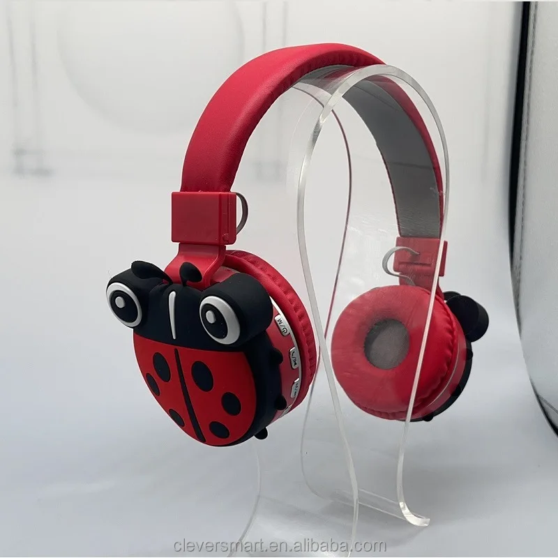 

new design baby kids fidget toys attractive ladybug headphones wireless earphone wireless headphone earphones Headphones
