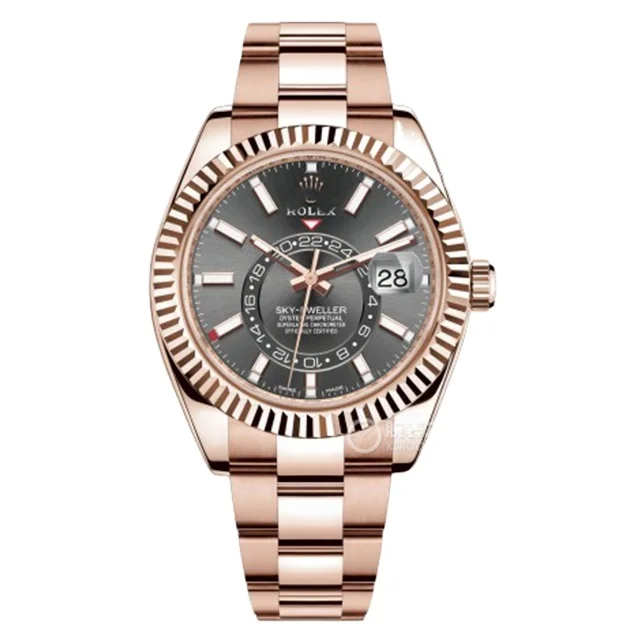 

H3A Quality Luxury Automatic 904L Stainless Steel Sapphire Mirror Glass Sky-Dweller Watches r watch china Luxury Watch