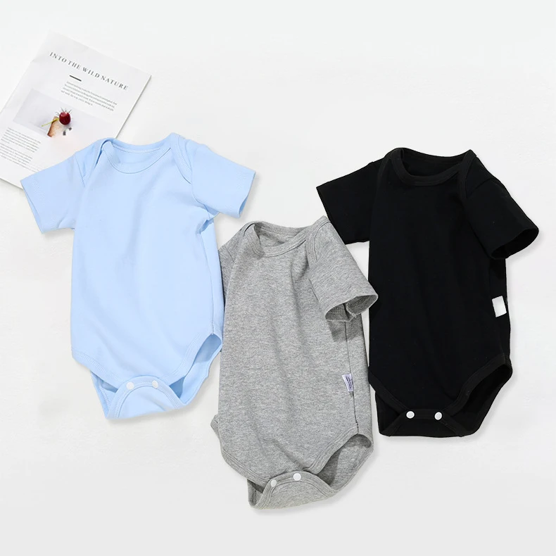 

Amazon Hot Selling Baby Summer Bodysuit Baby Rompers Jumpsuit Baby Clothes