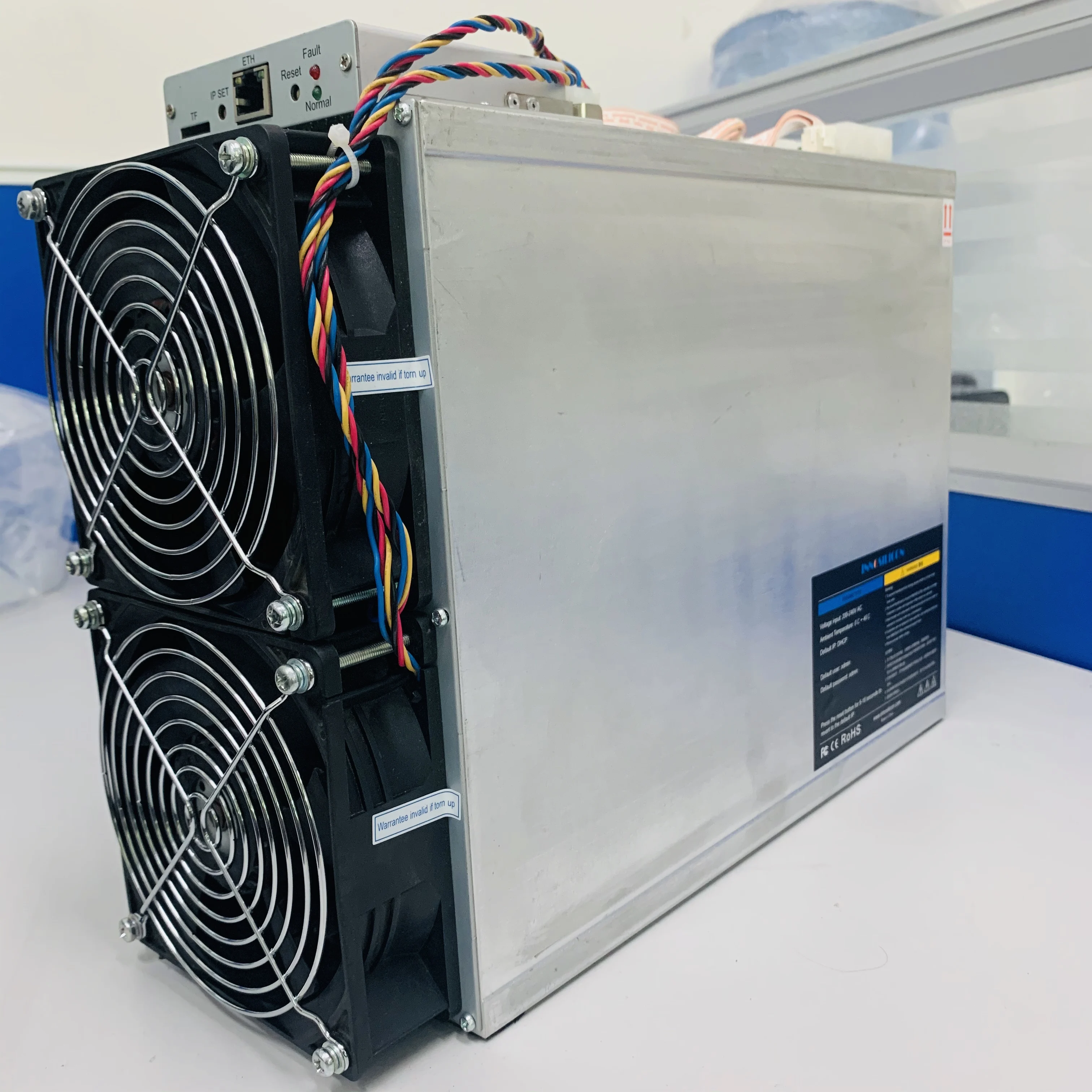 

A10 PRO Pro+ 500Mh 720ETH Master ETHKing ETH coin asic miner with ETHMaster algorithm A10 PRO 500Mh, Siver