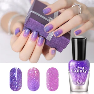 New 33 colors matte nail polish temperature color changing Environmental One Step fast drying gel Nail Polish for nails salon 2
