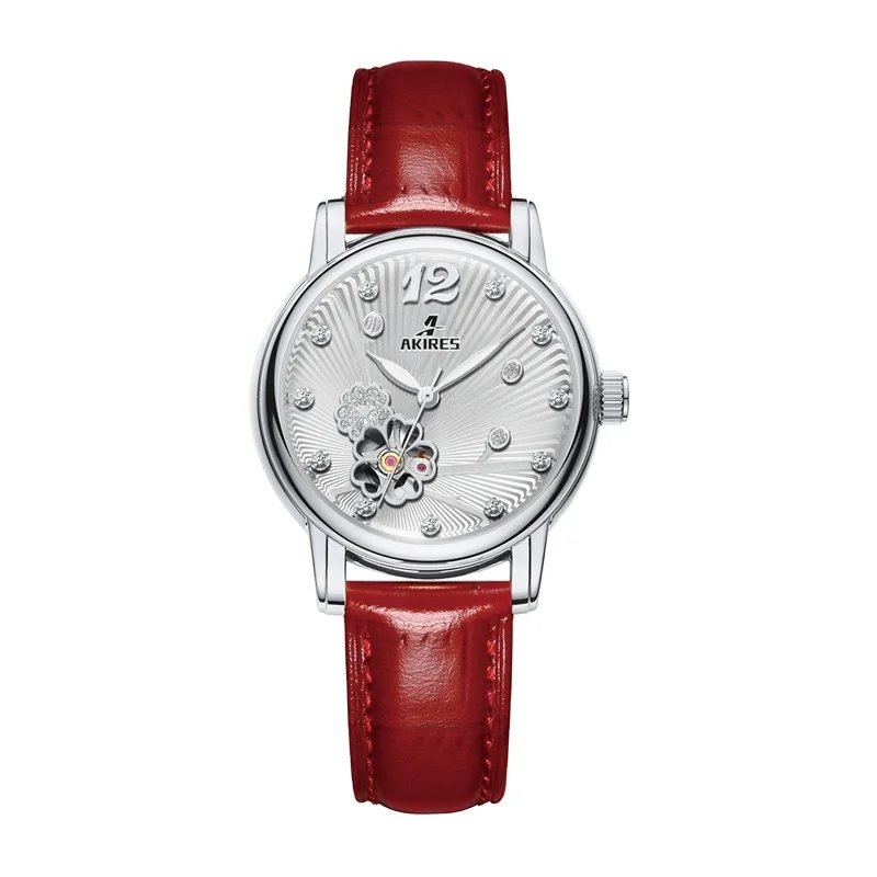 

Luminous Women Watches case 316l stainless steel high quality low moq custom women leather watch wrist