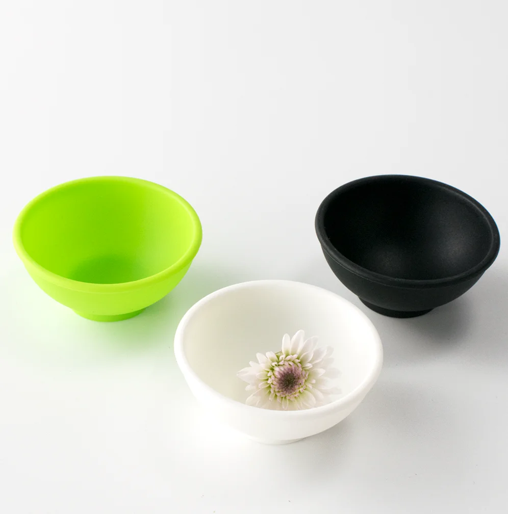 

Eco-Friendly Color Flexible Bowl Facial mixing Bowl, Black,pink blue,white and any color