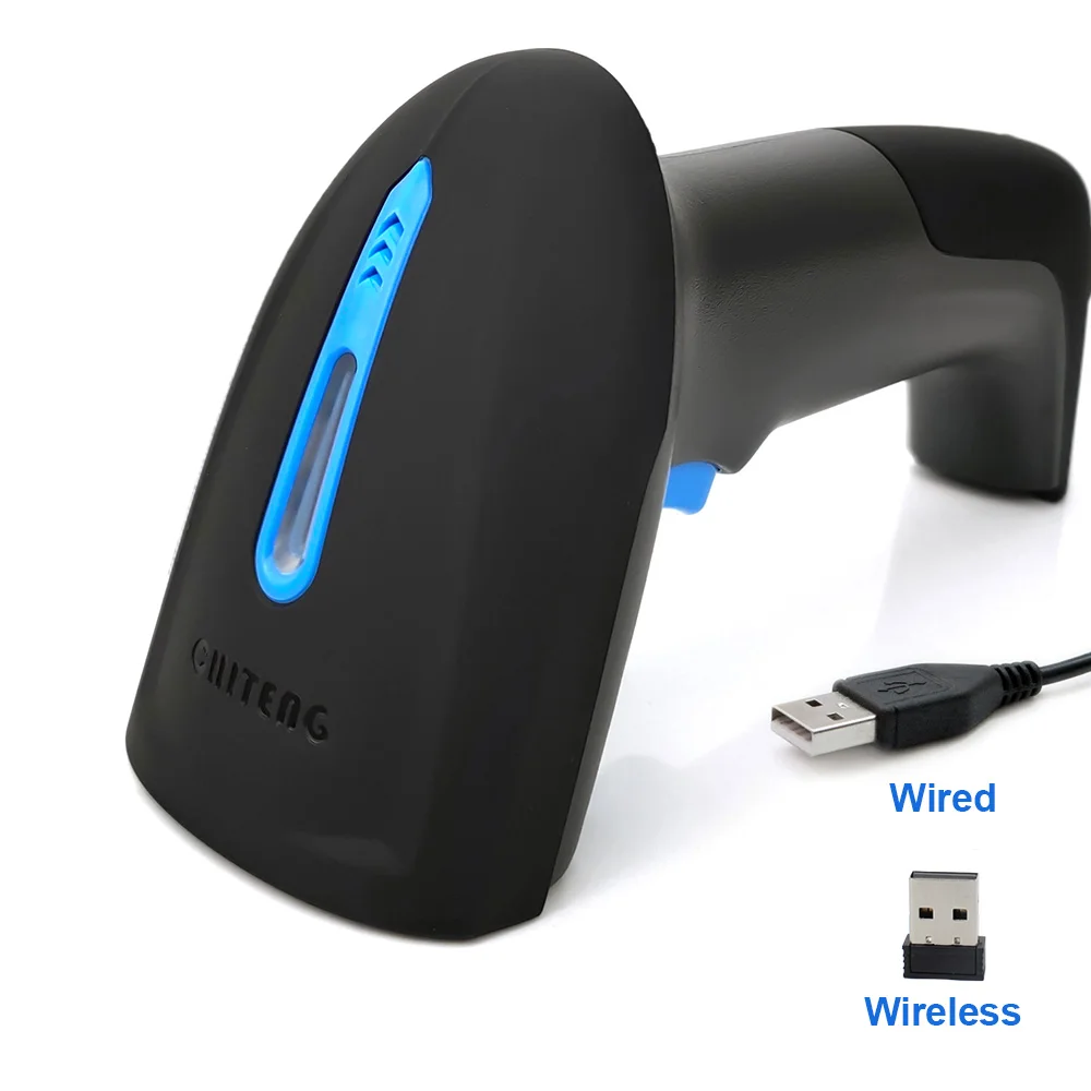 

952 Cheapest Price 1D 2D QR Code USB Wired Wireless Handheld Bar Code Reader tablet Barcode Scanner