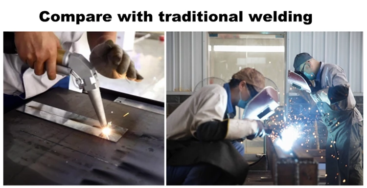 China factory hand held fiber laser welding machinery sopt laser welding machine