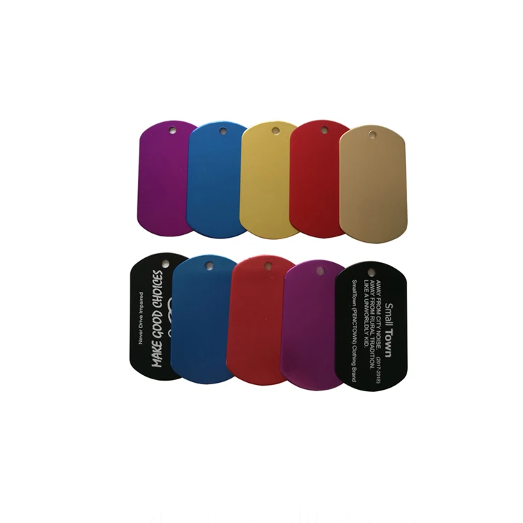 Custom Metal Qr Code Dog Id Tags Nameplates Metal Laser Dog Tags