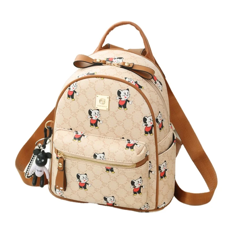 

mini backpack Waterproof PU Leather Women Crossbody Handbags Mini Women Kids Wholesale Designer Backpack