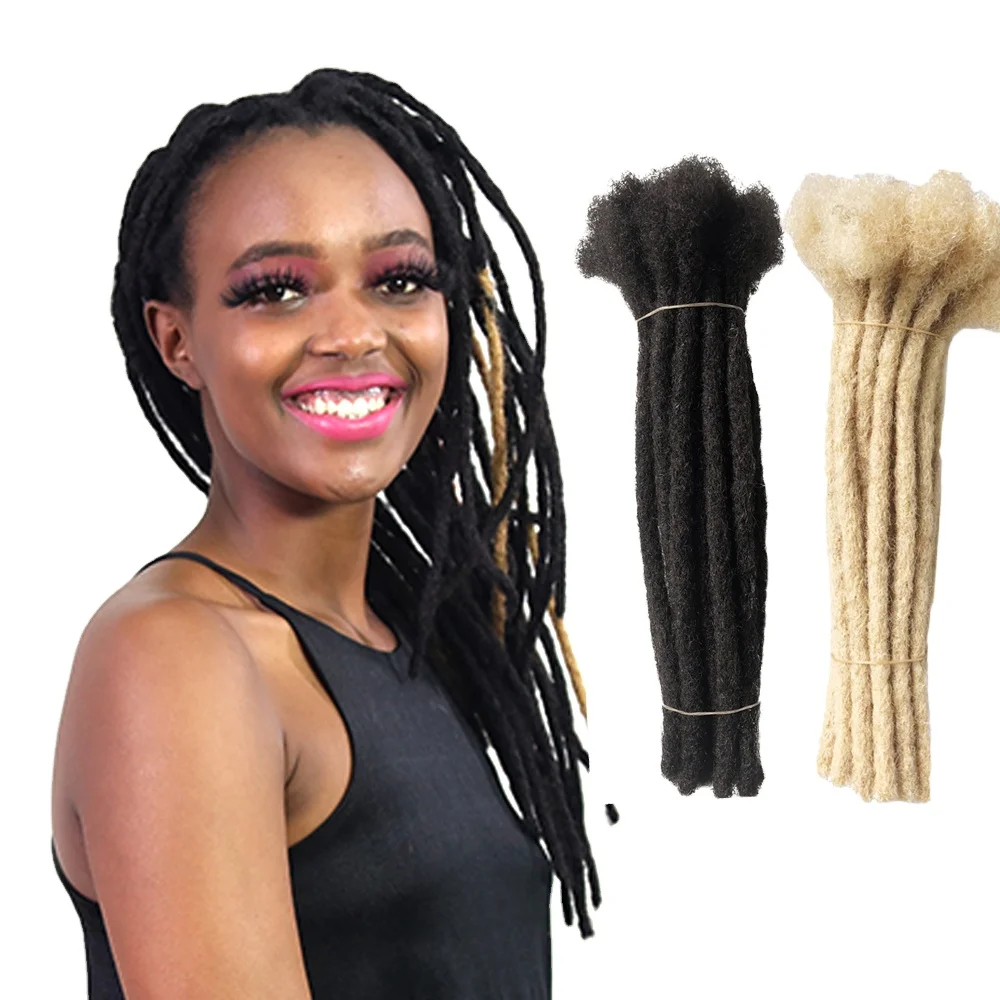 

YOTCHOI Wholesale human hair handmade dreadlocks extension for Twist Braiding or extending and repairing locs