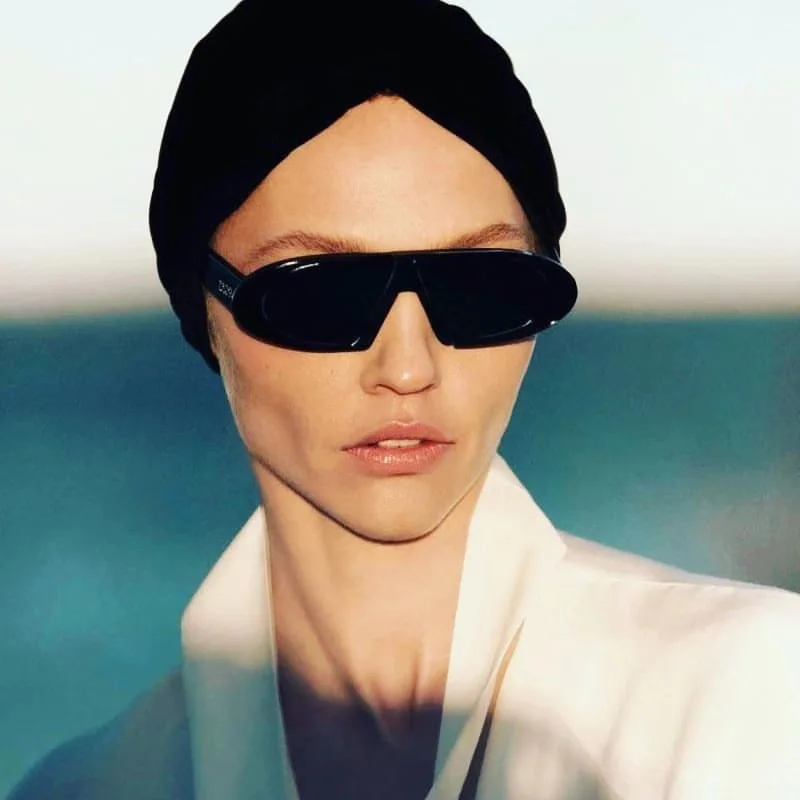 

Insts Web Celebrity Star Street Shot Fashion Oblique Small Frame Sunglasses Trend Sunglasses