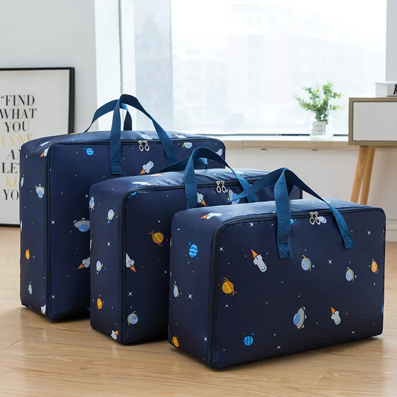 

Promotional New Design luggage bag Waterproof Foldable Ladies Travel Bags Silk storage bag Zipper, Optional