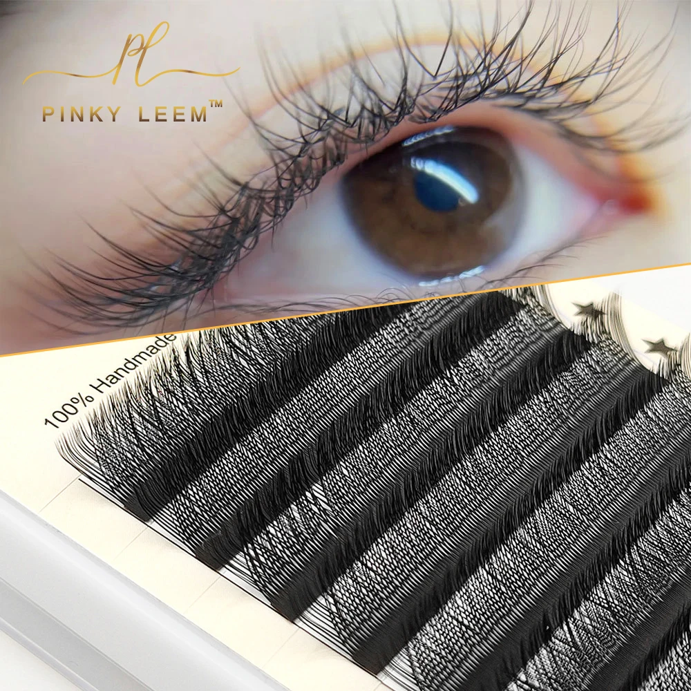 

Pinky Leem Matte Eyelashes Individual Eyelash Lashextensions Volume Lashes Tray Easy Fan Lash Extensions Russian Eyelashes Y