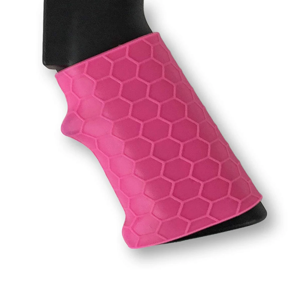 

Rubber Grip Cover Covert Clutch Universal Tactical Grip Sleeve with Hex Pattern Tactical Hunting Accessories