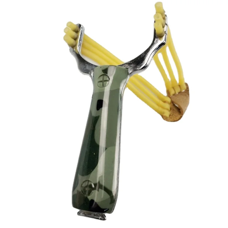 

Powerful catapult alloy slingshot frameless slingshots outdoor gaming best gift for boys shooting